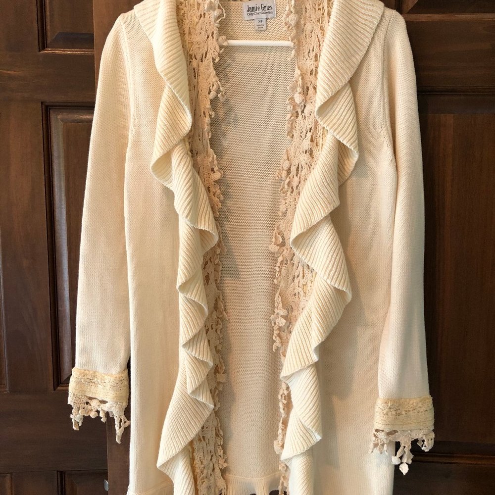 Elegant Sweater Cardigan by Jamie Gries